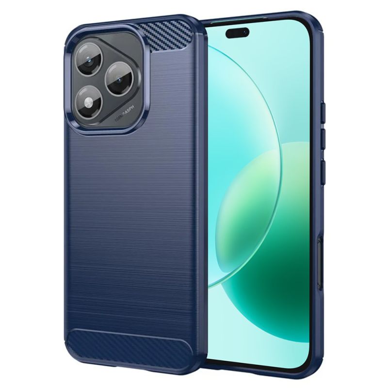 Husa pentru Honor 400 Lite - Techsuit Carbon Silicone - Blue