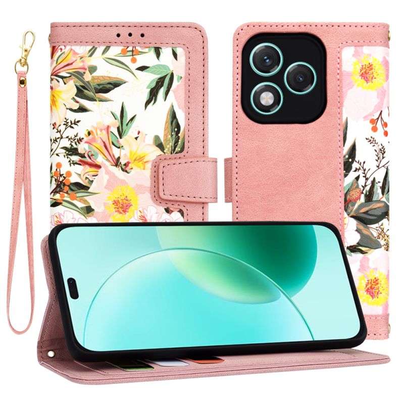 Husa pentru Honor 400 Lite - Techsuit FlipCraft - Sweetheart Pink