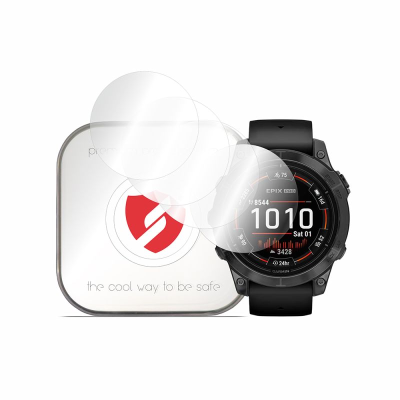 [Pachet 4x] Folie regenerabila premium Garmin epix Pro (Gen 2) Standard 47mm - Smart Protection Classic - Clear