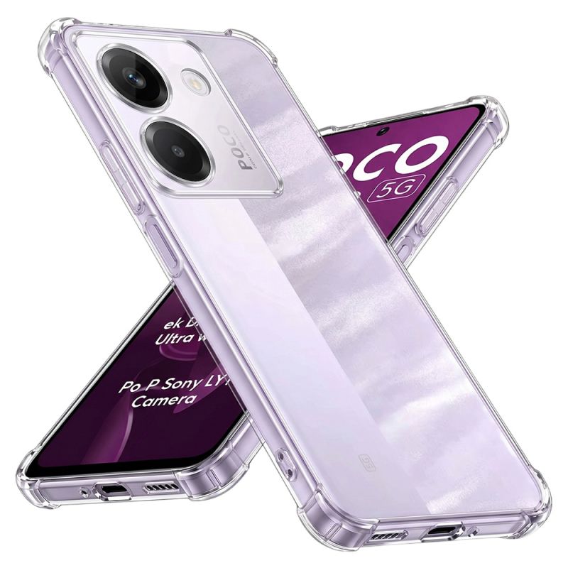 Husa pentru Xiaomi Poco M7 Pro 5G - Techsuit Shockproof Clear Silicone - Clear