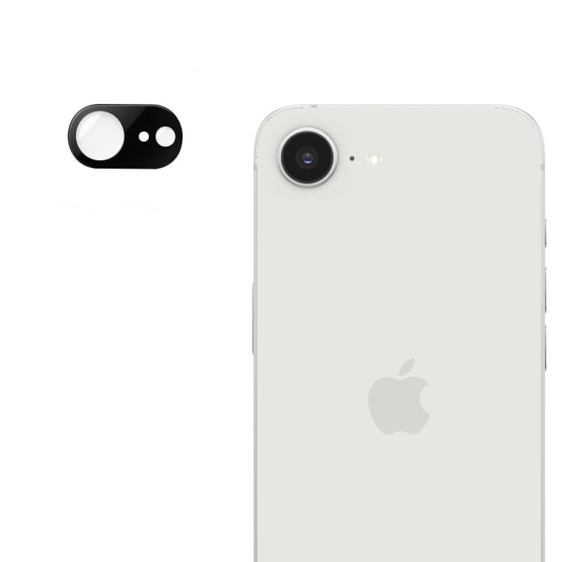 Folie Camera pentru iPhone 16e / iPhone 17e - Techsuit Full Camera Glass - Black