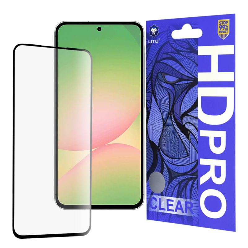 Folie pentru Samsung Galaxy A56 5G - Lito HD Pro Clear - Black