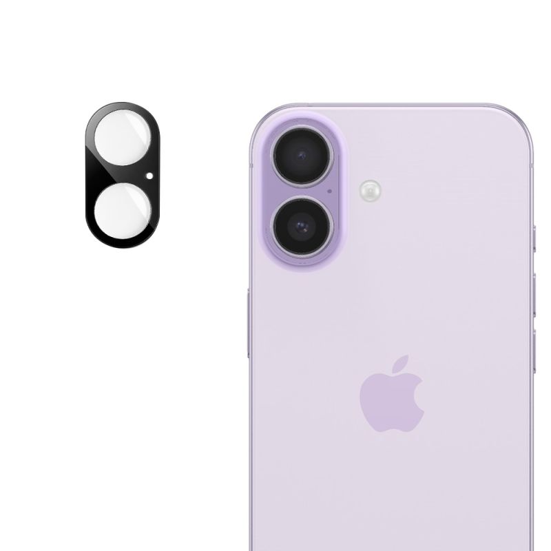 Folie Camera pentru iPhone 17 - Techsuit Full Camera Glass - Black