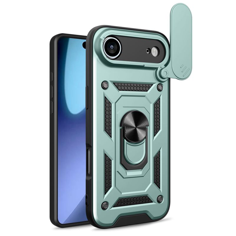 Husa pentru iPhone 17 Air - Techsuit CamShield Series - Green