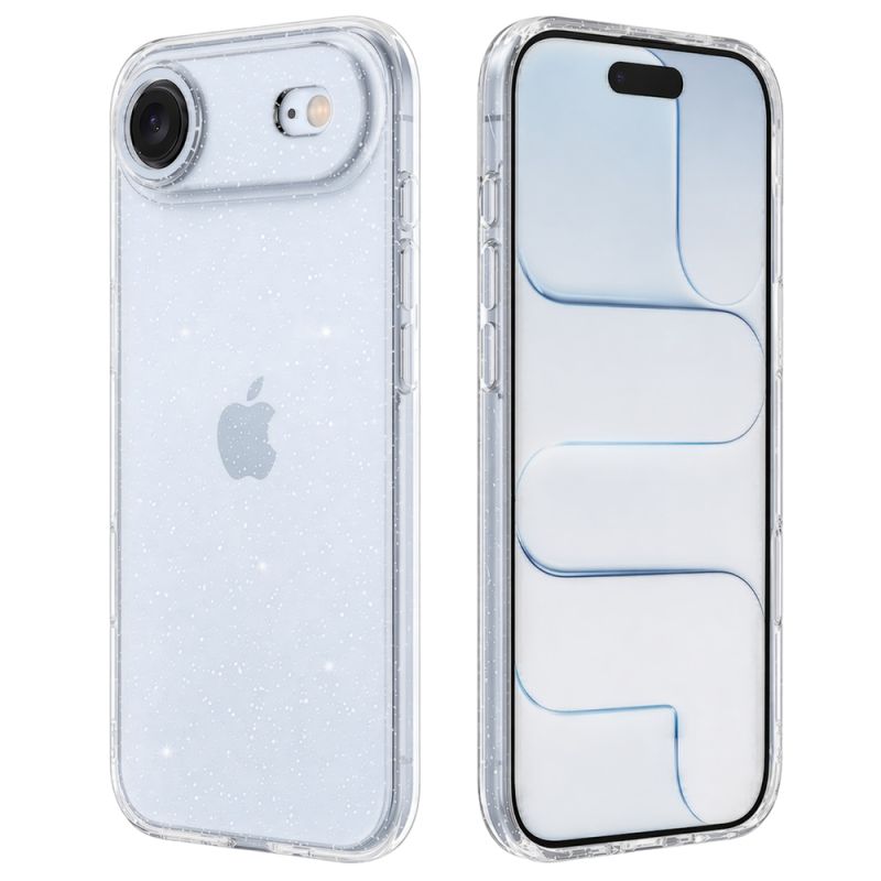 Husa pentru iPhone 17 Air - Techsuit SparkleSkin Series - Clear