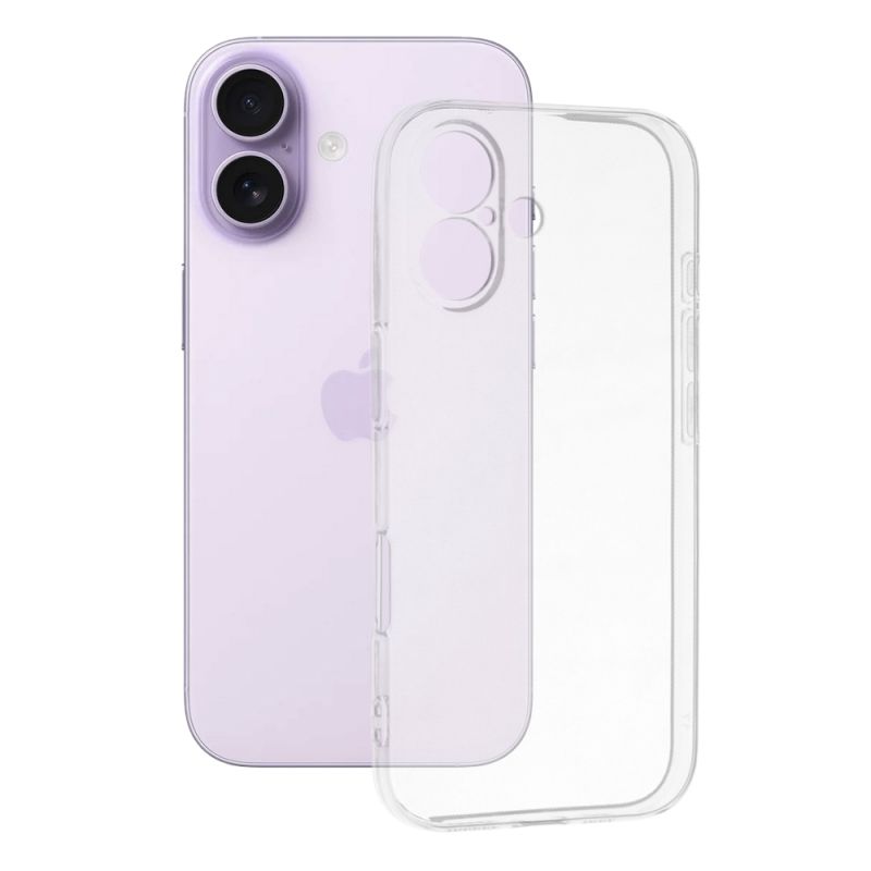 Husa pentru iPhone 17 - Techsuit Clear Silicone - Transparent