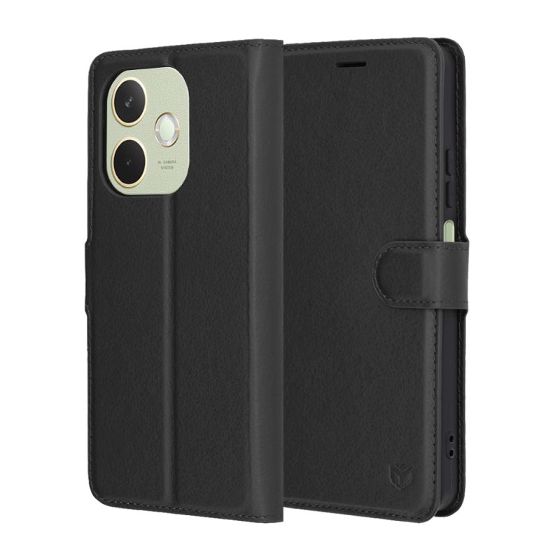 Husa pentru Oppo A5 Pro 4G / A5 Pro 5G - Techsuit Leather Folio - Black