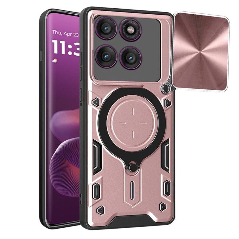 Husa pentru Motorola Edge 60 Pro - Techsuit CamGuard Pro - Rose Gold