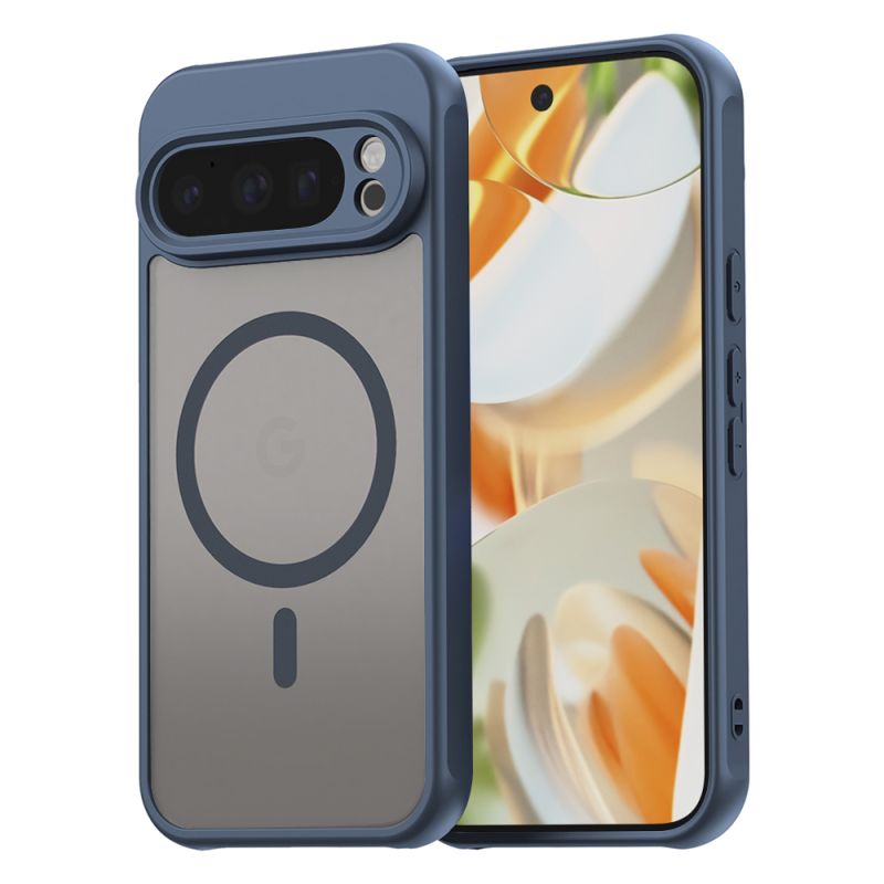 Husa pentru Google Pixel 9 Pro - Techsuit HaloFrost II MagSafe - Navy Blue