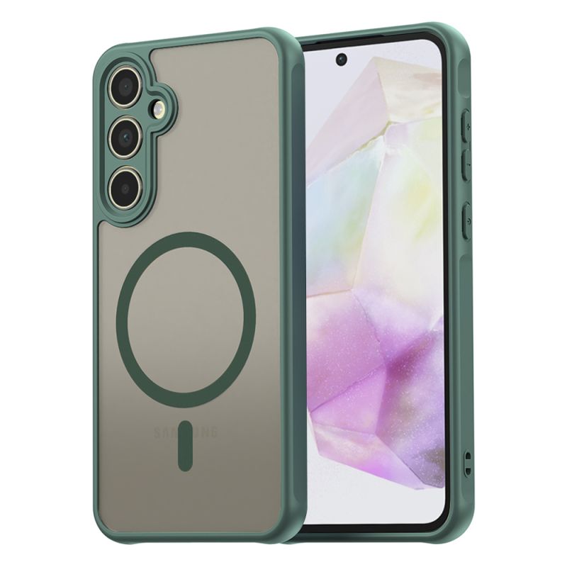 Husa pentru Samsung Galaxy A35 5G - Techsuit HaloFrost II MagSafe - Green