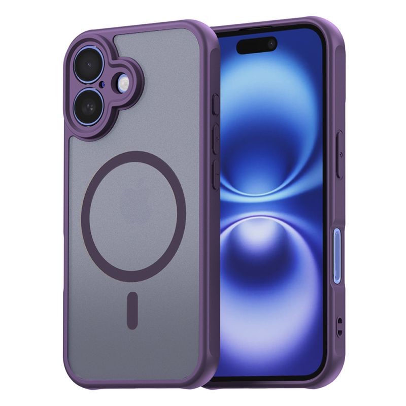 Husa pentru iPhone 16 - Techsuit HaloFrost II MagSafe - Purple