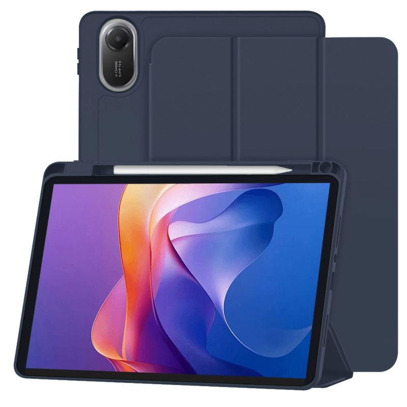 Husa pentru Xiaomi Redmi Pad 2 - Techsuit Flex Trifold - Dark Blue