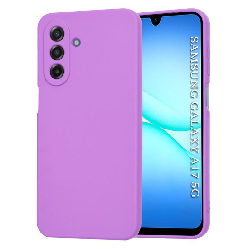 Husa pentru Samsung Galaxy A17 5G / A17 4G / M17 / F17 / A18 5G / A18 4G - Techsuit SoftFlex - Purple
