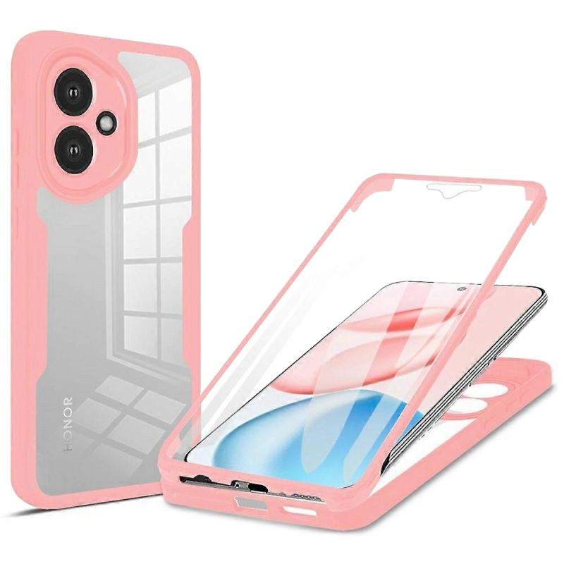 Husa pentru Honor 400 + Folie - Techsuit ColorVerse 360 Series - Pink