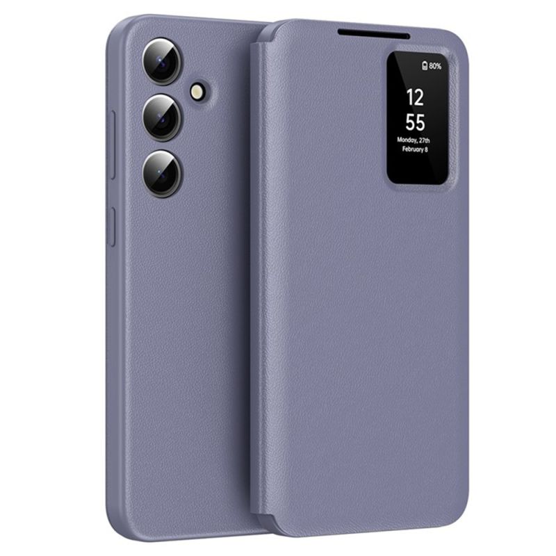 Husa pentru Samsung Galaxy S23 FE - Techsuit SmartView Series - Purple