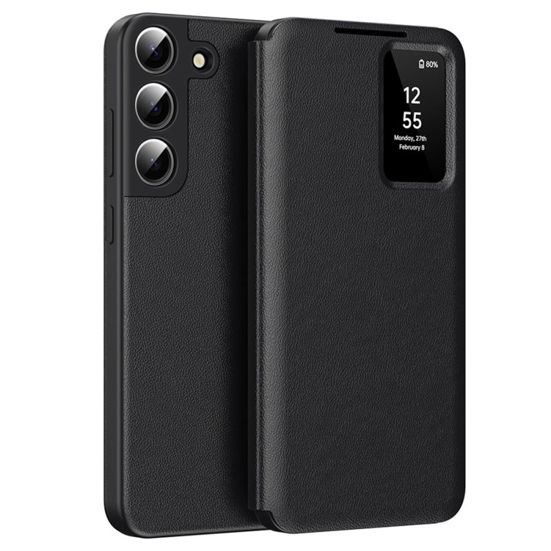Husa pentru Samsung Galaxy S22 Plus 5G - Techsuit SmartView Series - Black