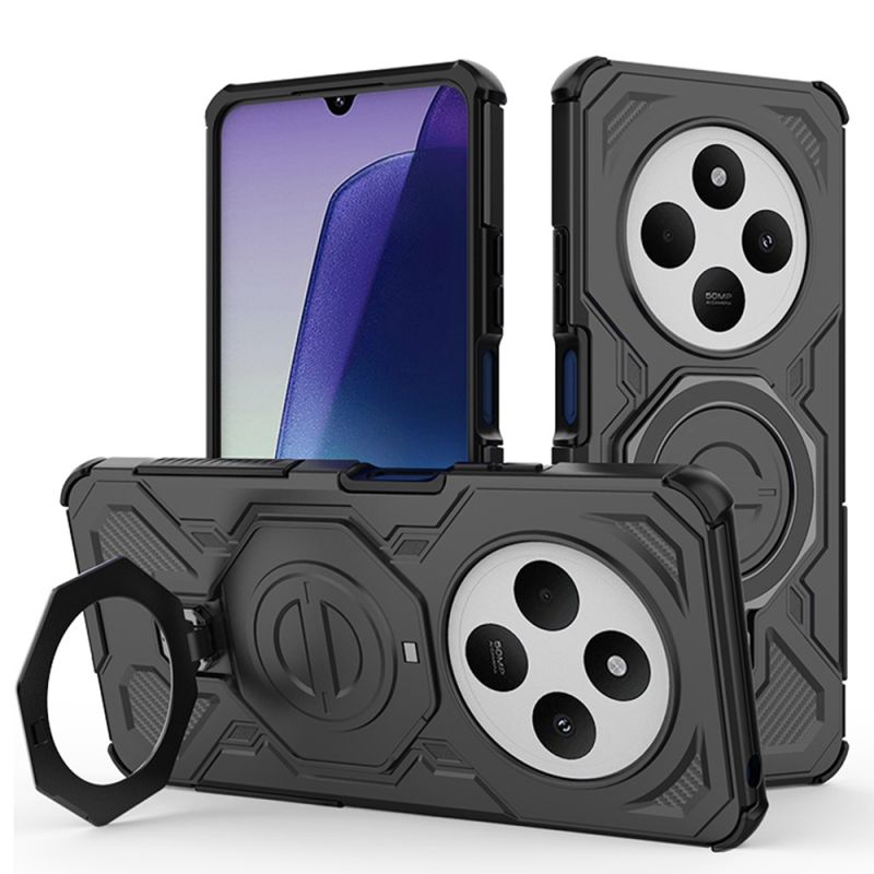 Husa pentru Xiaomi Redmi 14C / Poco C75 - Techsuit Carbon Shield PRO - Black