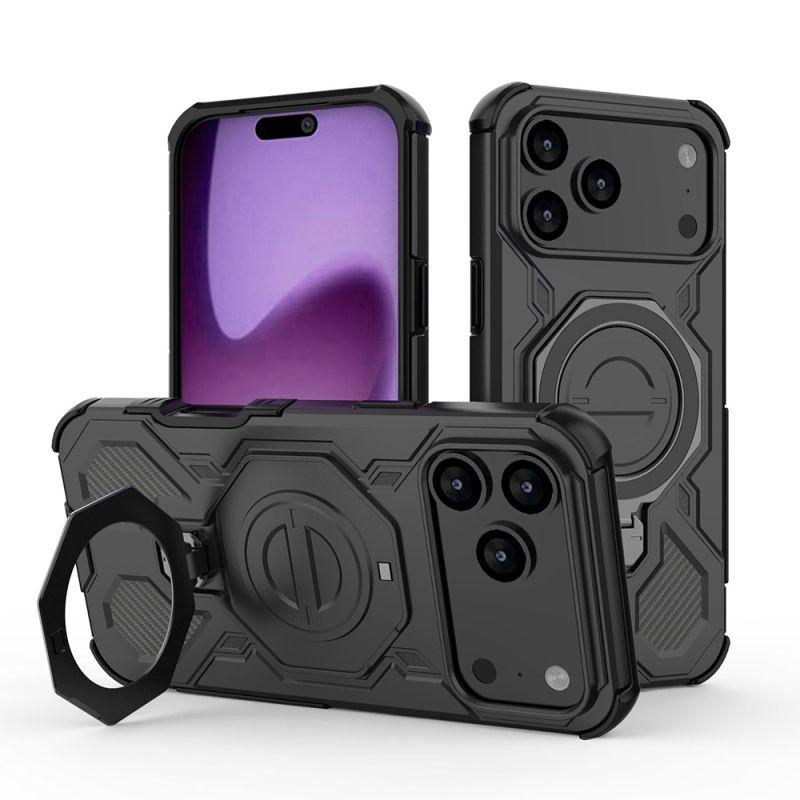 Husa pentru iPhone 17 Pro - Techsuit Carbon Shield PRO - Black