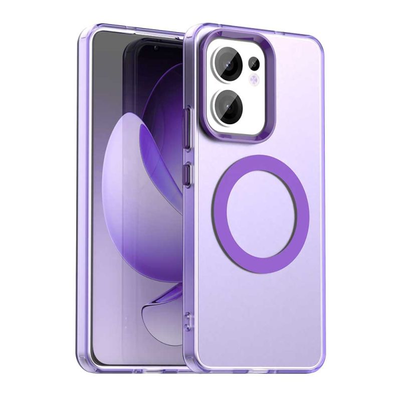 Husa pentru Oppo Reno13 F 4G / Reno13 F 5G / Reno13 FS 5G - Techsuit CandyCase MagSafe - Purple