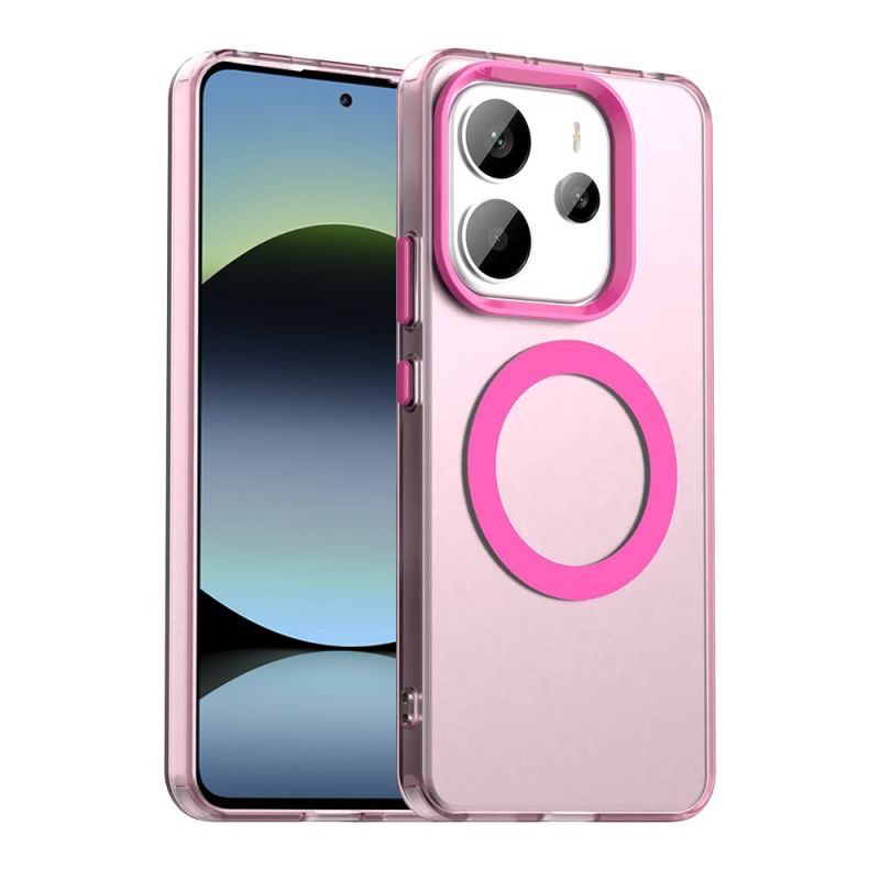 Husa pentru Xiaomi Redmi Note 14 5G - Techsuit CandyCase MagSafe - Pink