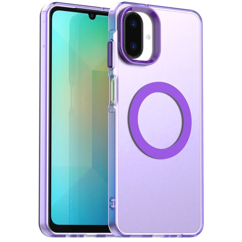 Husa pentru Samsung Galaxy A07 4G - Techsuit CandyCase MagSafe - Purple