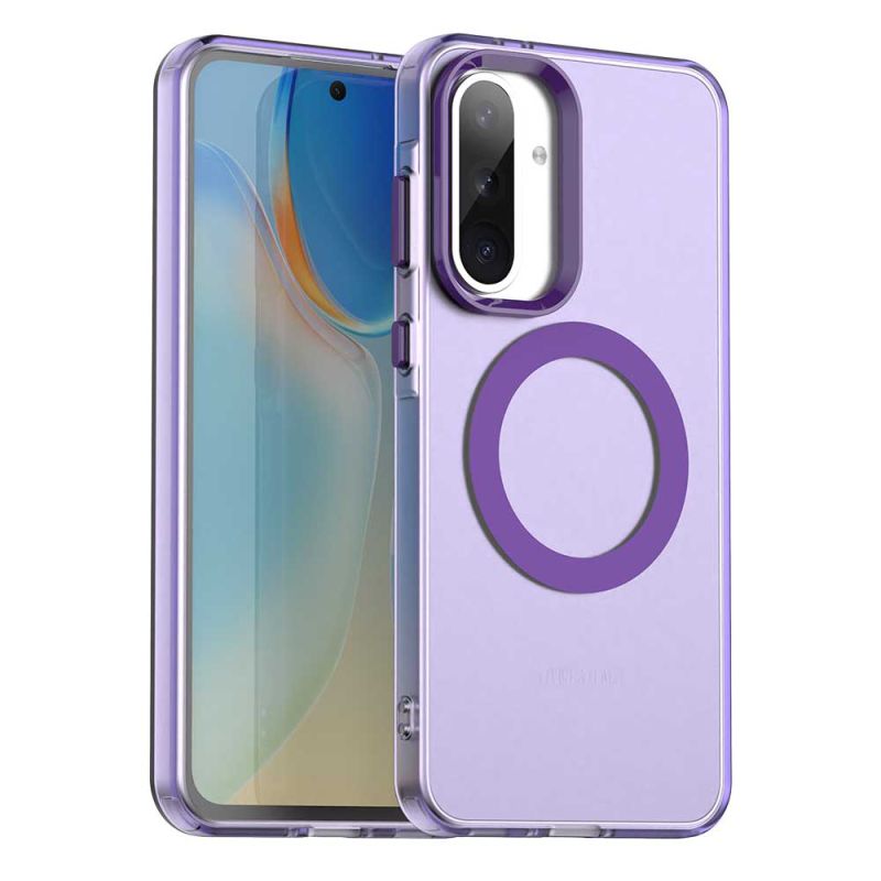 Husa pentru Samsung Galaxy A56 5G - Techsuit CandyCase MagSafe - Purple