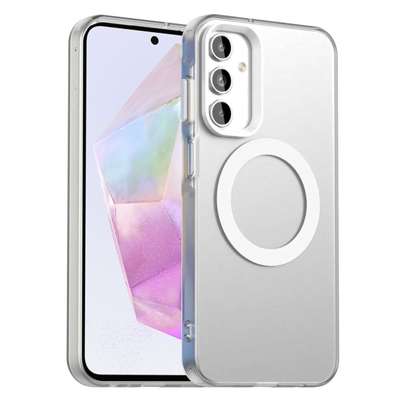 Husa pentru Samsung Galaxy A35 5G - Techsuit CandyCase MagSafe - White