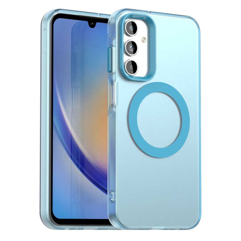 Husa pentru Samsung Galaxy A15 4G / A15 5G - Techsuit CandyCase MagSafe - Blue