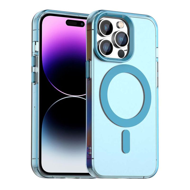 Husa pentru iPhone 14 Pro Max - Techsuit CandyCase MagSafe - Blue