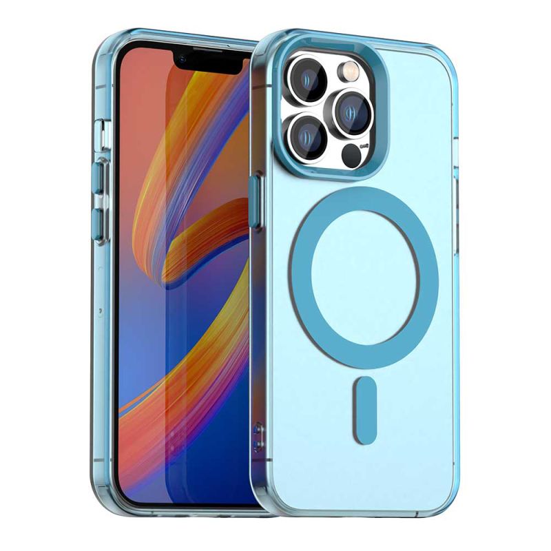 Husa pentru iPhone 12 Pro Max - Techsuit CandyCase MagSafe - Blue