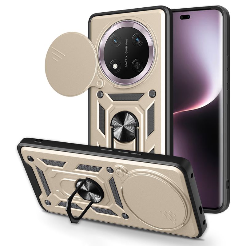 Husa pentru Honor Magic7 Lite/ X9c - Techsuit CamShield Series - Gold