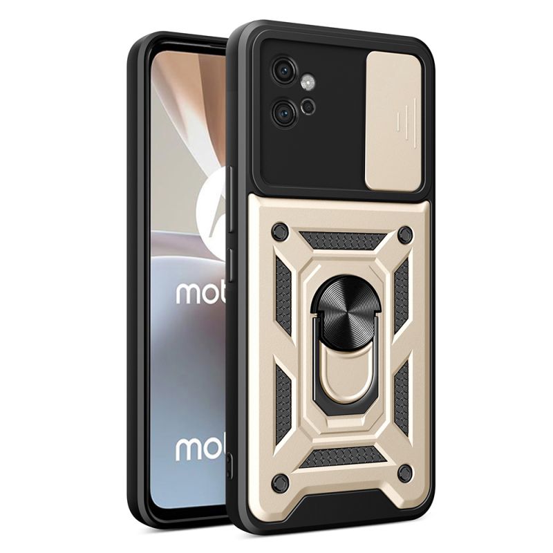 Husa pentru Motorola Moto G32 - Techsuit CamShield Series - Gold