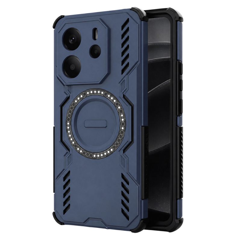 Husa pentru Xiaomi Redmi Note 14 4G (Regional) - Techsuit ArmorMag Case - Blue