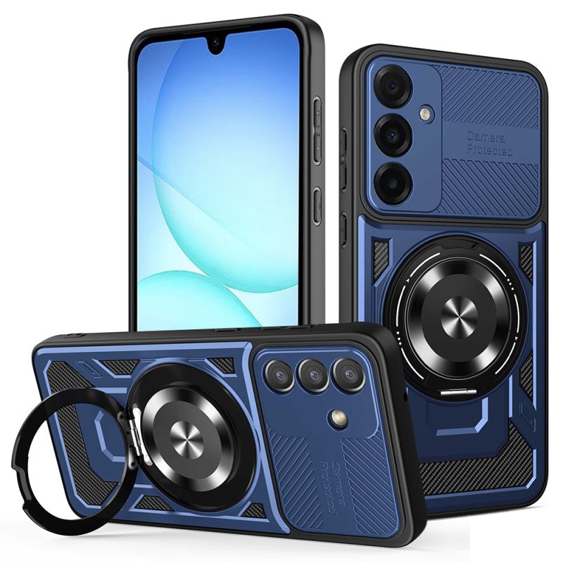 Husa pentru Samsung Galaxy A17 5G / A17 4G / M17 / F17 / A18 5G - Techsuit RuggedCam - Blue
