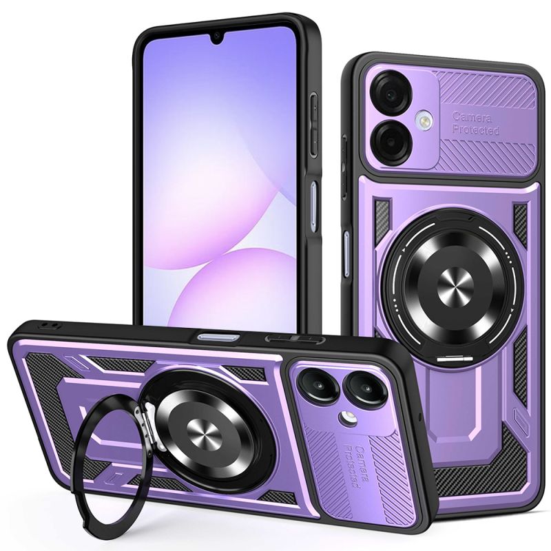 Husa pentru Samsung Galaxy A07 4G - Techsuit RuggedCam - Purple