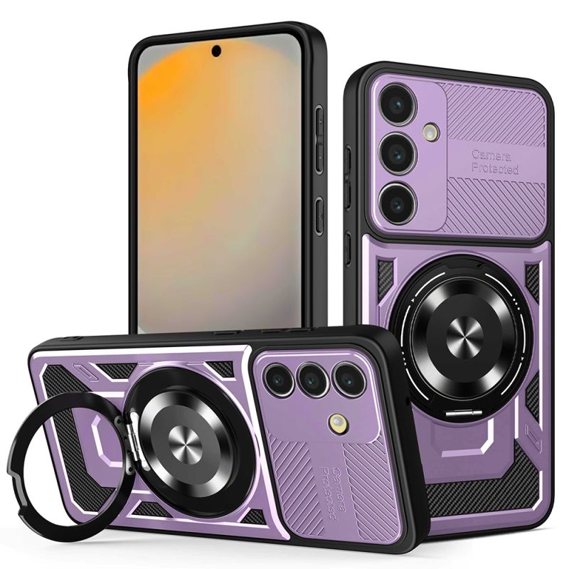 Husa pentru Samsung Galaxy S24 FE - Techsuit RuggedCam - Purple