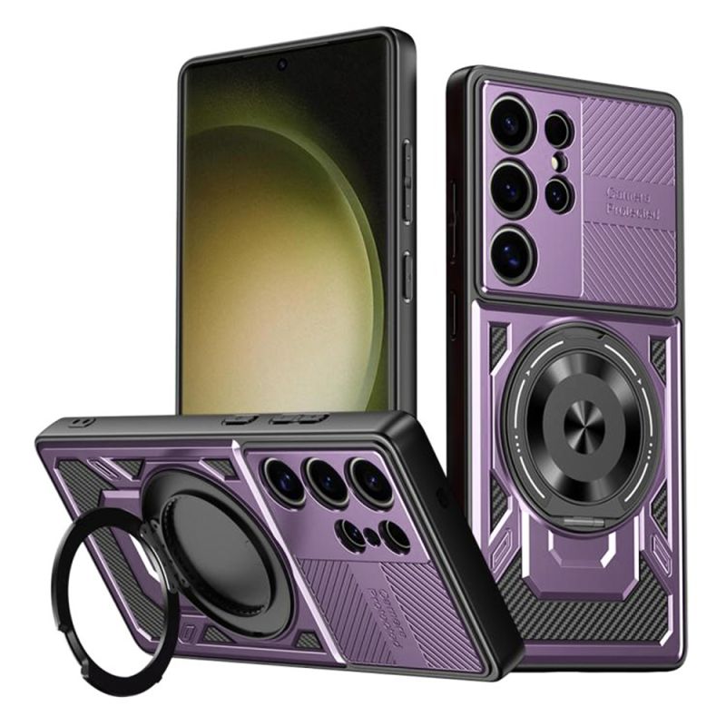Husa pentru Samsung Galaxy S23 Ultra - Techsuit RuggedCam - Purple