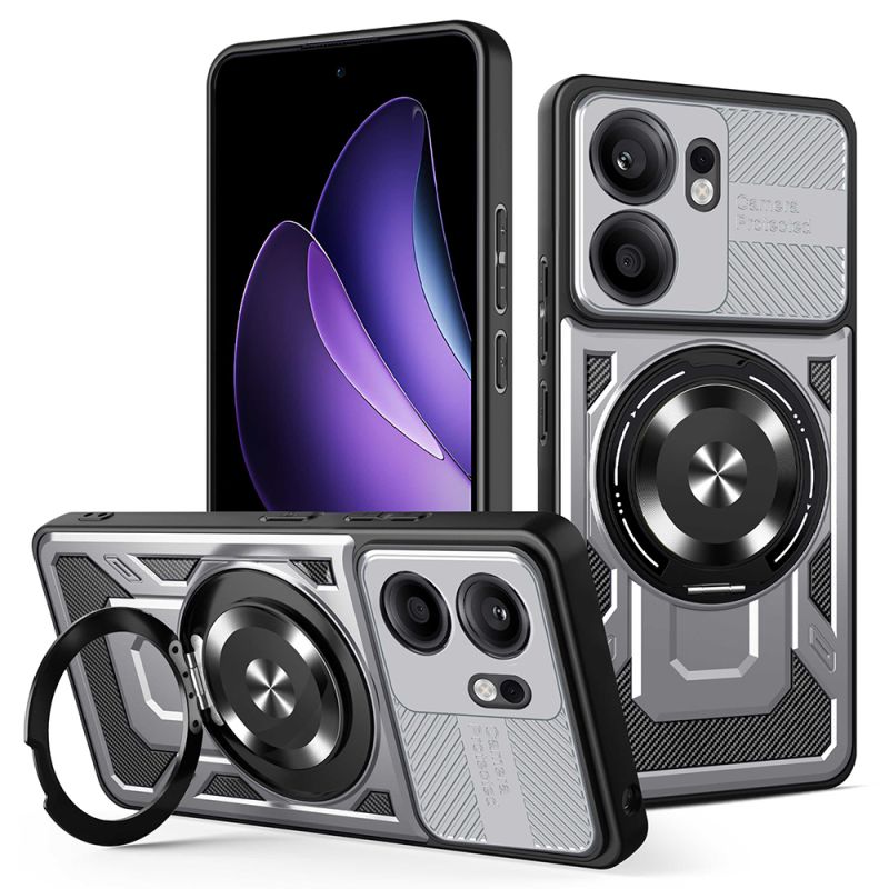 Husa pentru Oppo Reno13 F 4G / Reno13 F 5G / Reno13 FS 5G - Techsuit RuggedCam - Gray