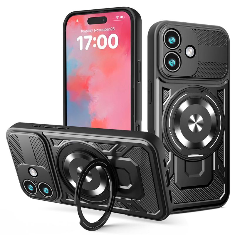 Husa pentru iPhone 17 - Techsuit RuggedCam - Black