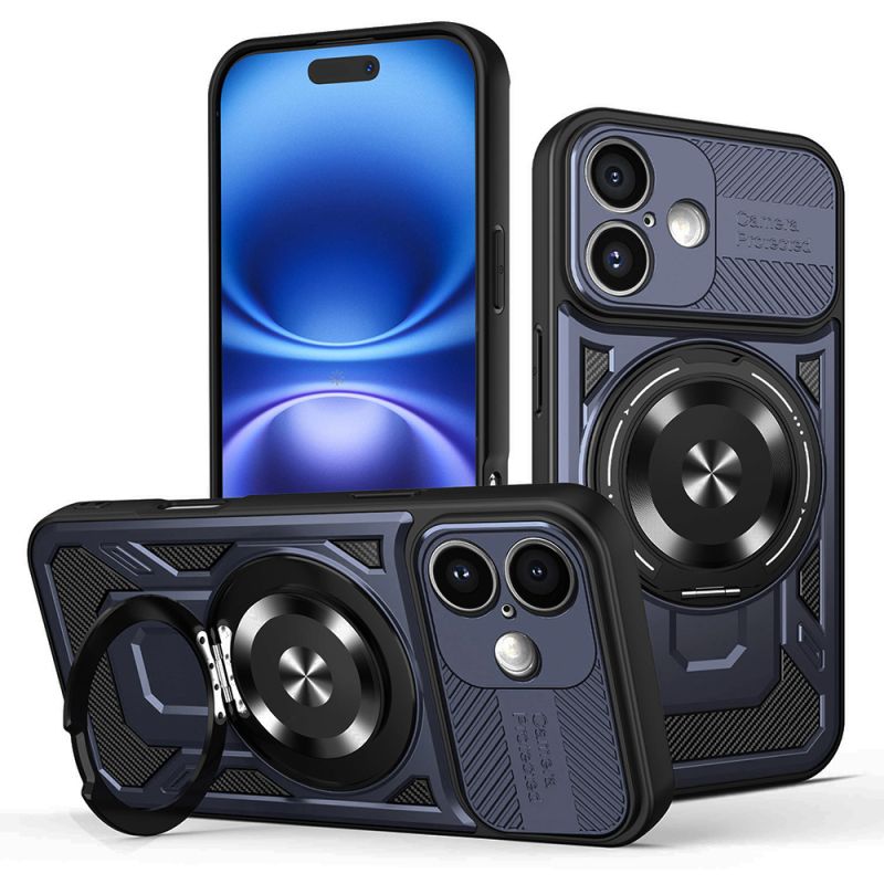 Husa pentru iPhone 16 Plus - Techsuit RuggedCam - Blue