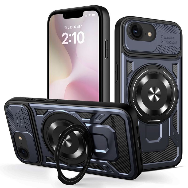 Husa pentru iPhone 16e / iPhone 17e - Techsuit RuggedCam - Blue