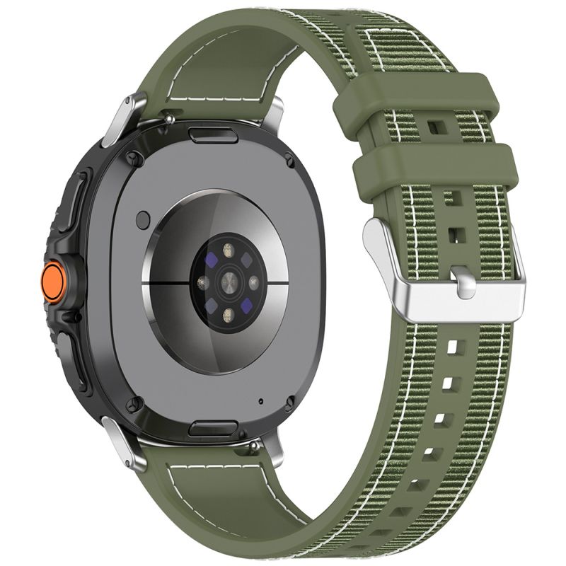 Curea pentru Samsung Galaxy Watch8 40mm/Watch8 44mm/Watch8 Classic/Watch9 40mm/Watch9 44mm - Techsuit Watchband (W051) - Green