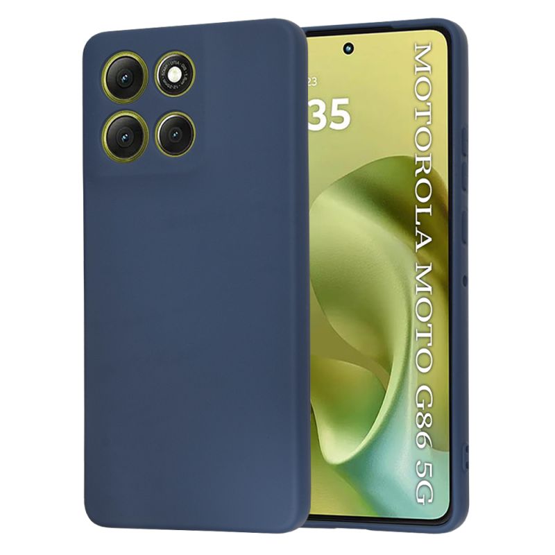 Husa pentru Motorola Moto G86 - Techsuit SoftFlex - Navy Blue