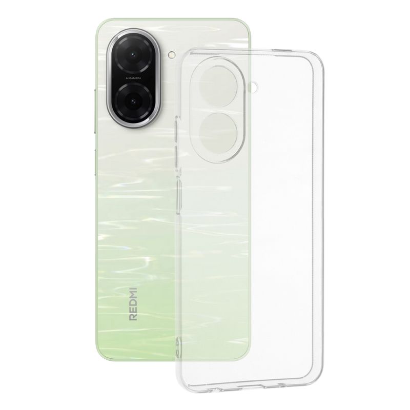 Husa pentru Xiaomi Redmi A5 4G (Regional) - Techsuit Clear Silicone - Transparent