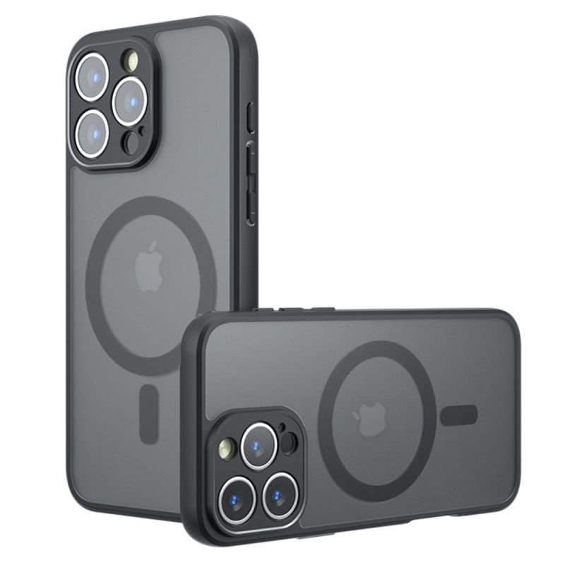 Husa pentru iPhone 16 Pro Max - Techsuit PureFrost MagSafe - Frosted Black