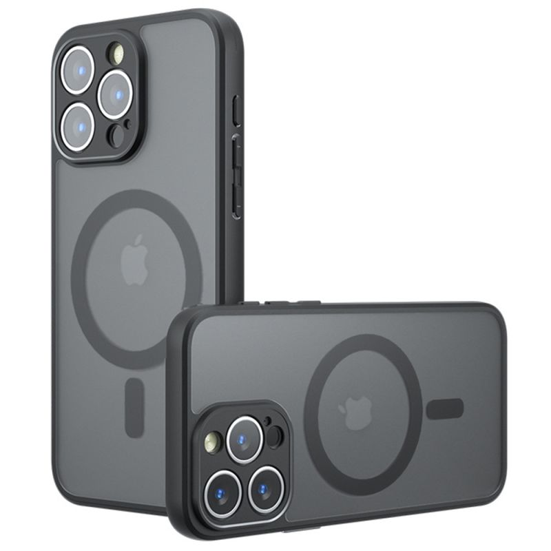 Husa pentru iPhone 14 Pro Max - Techsuit PureFrost MagSafe - Frosted Black