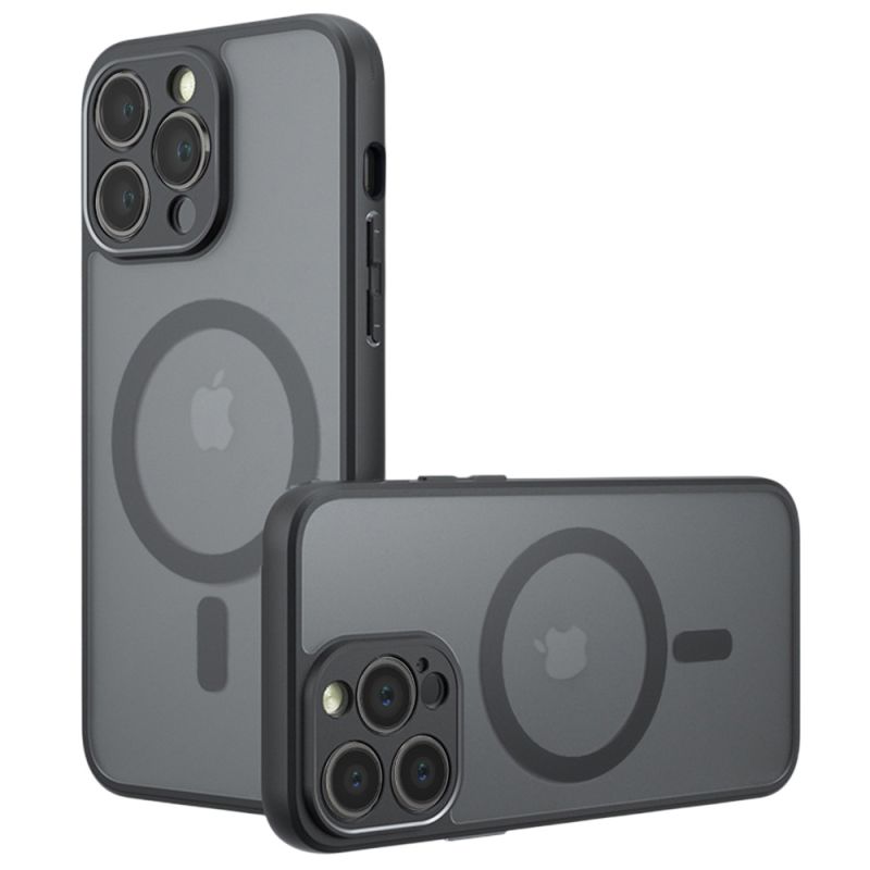 Husa pentru iPhone 12 Pro - Techsuit PureFrost MagSafe - Frosted Black
