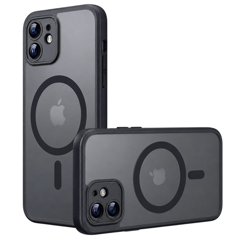 Husa pentru iPhone 11 - Techsuit PureFrost MagSafe - Frosted Black