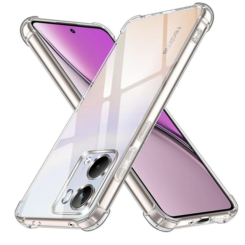 Husa pentru Realme P3 5G - Techsuit Shockproof Clear Silicone - Clear