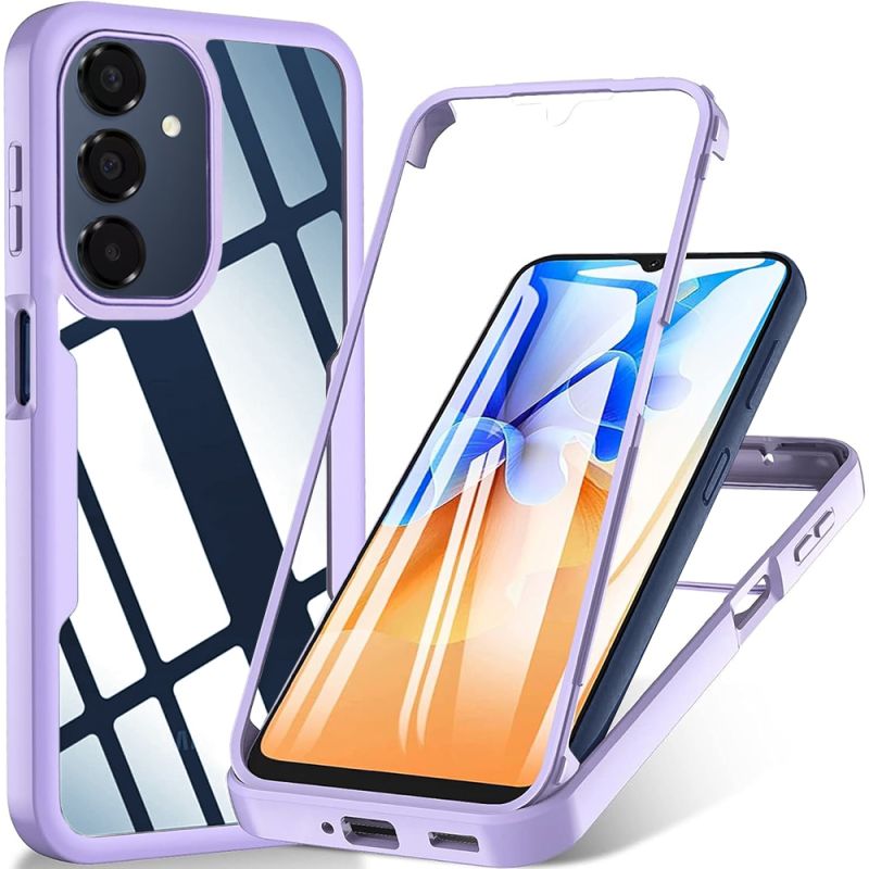 Husa pentru Samsung Galaxy A16 4G / A16 5G / A17 5G / A17 4G / M17 / F17 / A18 5G / A18 4G + Folie - Techsuit ColorVerse 360 Series - Purple